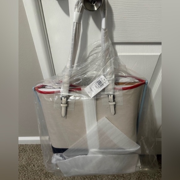 Coach Leather Jacquard Large Tote-Bundle Set - Picture 7 of 9